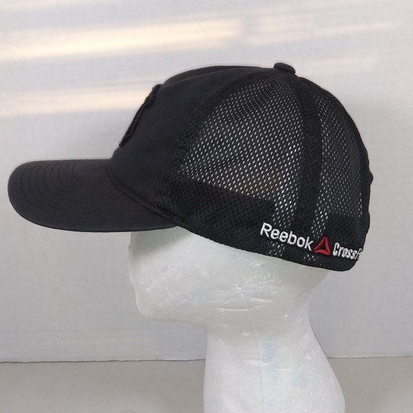 Reebok CrossFit Games Regionals 2013 Black Mesh Ball Cap Hat Snapback Size M-58 - Picture 3 of 10
